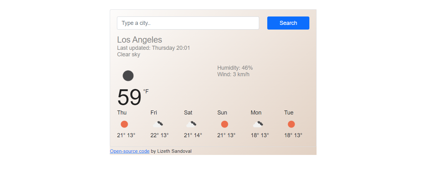 weather-app project